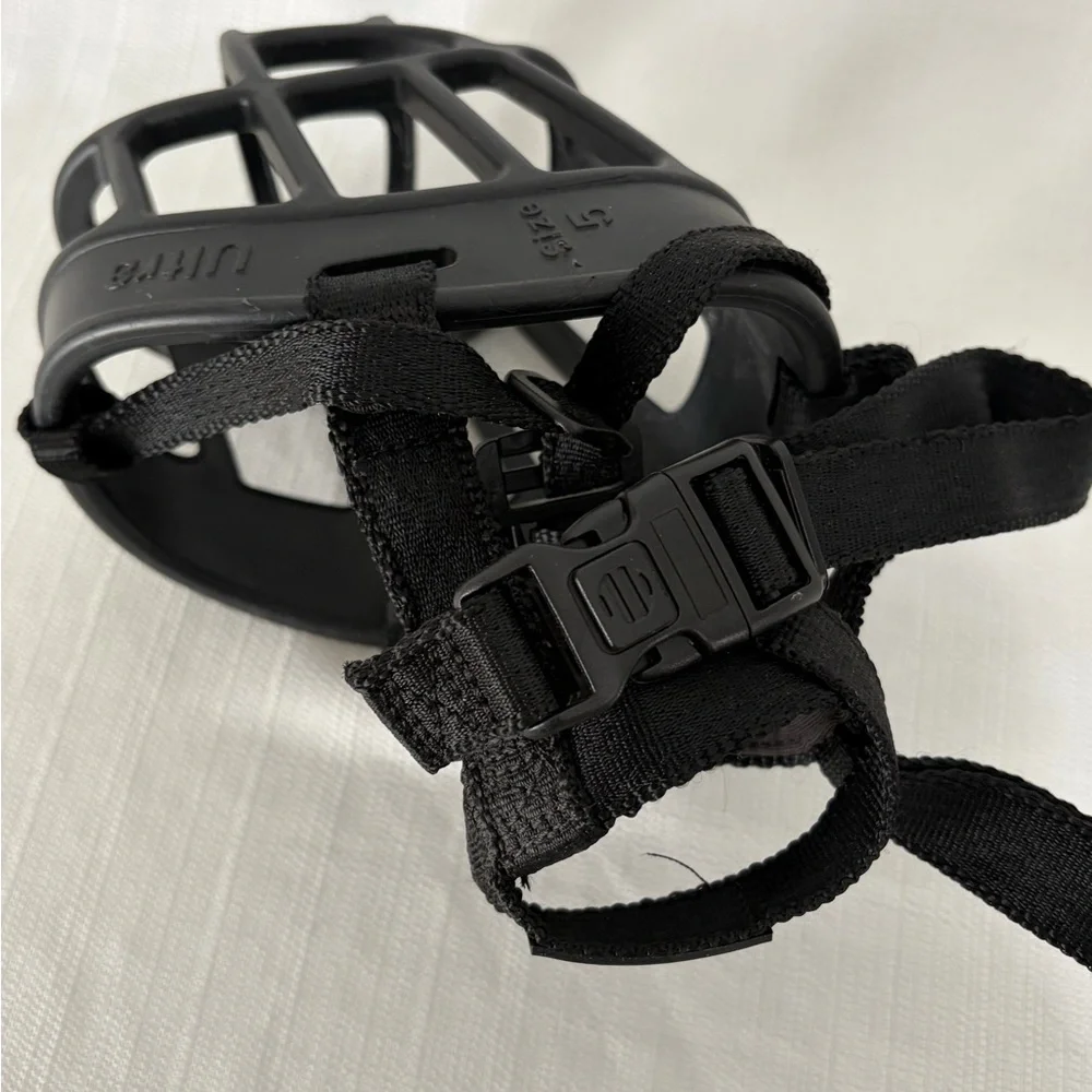 Baskerville Ultra Dog Muzzle Size 5 – Black – Excellent Condition (B145)✨